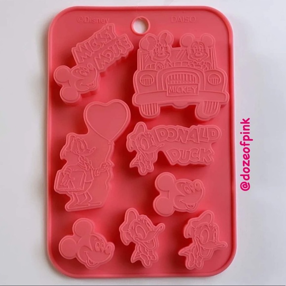 DISNEY MICKEY & DONALD DUCK SILICONE MOLD - Picture 1 of 8